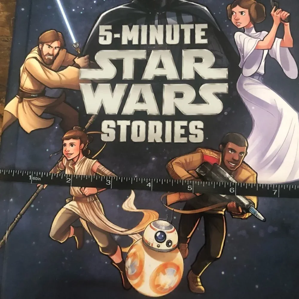 Cute five minute Star Wars stories , story book.